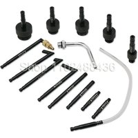 Pneumatic Transmission Oil Refilling Tool Oil Refill Filling ATF Adapters 10L /6LDispenser Pump Kit Fluid Extractor Adaptor 15Pc