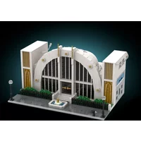 2658pcs MOC Hall Of Justice Super Heroes Building Blocks Birthday Festival Toy Gift Brick Constructing Plastic Educational