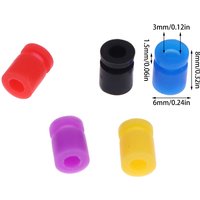 C 20Pcs M2/M3 RC Rubber Shock Absorber Balls For F4V3SPLUS F405F7H7 Flight Controller FPV Quadcopter Anti Vibration Mount Ball