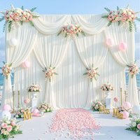 Backdrop Curtains for Parties Wrinkle Free Drapes Tent Draping Photo Backdrops for Weddings Birthday Party Studio Photography