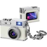 1080P HD Retro Mini Camera Thumb Camera Wearable Portable Mini Keychain Camera for Outdoor Travel Photography VLOG