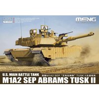 MENG 72-003 1/72 U.S. Main Battle Tank M1A2 SEP Abrams Tusk II Model Kit