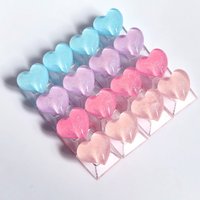 4pcs/set Heart Mechanical Keyboard Direction Supplement Keycaps Nail Art Height Increase Keycaps Gifts