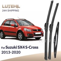 For Suzuki SX4 S-Cross 2013-2020 2014 2015 2016 Wiper Front & Rear Wiper Blades Windshield Windscreen Window Brushes 26"+14"+10"