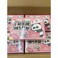 Mr. Pa Blind Bag Mahjong-Serie: Überspannende Pfirsich-Glücks-Panda-Figur – Niedliche Desktop-Dekoration für Erwachsenen-Sammlungen und Weihnachtsgeschenke