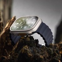 Ocean Strap for Apple Watch Ultra 3 2 Band 49mm Series 45mm 41mm 46mm 42mm 40 44mm Silicone Watchband iWatch 11 10 9 8 7 6 5 SE2