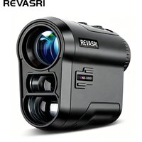 REVASRI 600/1000M Télémètre laser de golf avec compensation de pente, verrouillage du drapeau, vibration, rechargeable par USB-C pour le golf