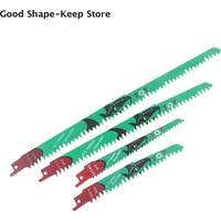 1Pcs 5-6Tpi HCS Saber Blade Power Tool for Reciprocating Saws Wood PVC Cutting Home Improvement Power Tools
