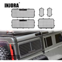 INJORA Metal Window Mesh Protective Net for 1/10 RC Crawler Car TRX4 Defender Upgrade