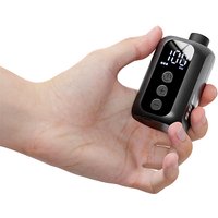CYCLAMI Przenośna Elektryczna Pompka do Opon Rowerowych, MTB, MINI, Szybka, Ładowalna Kompresorowa Pompka do Opon 100 PSI z Ekranem A5S