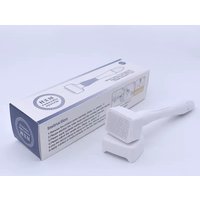 140A 0.25mm Derma Stamp Microneedling Face Roller Massager Adjustable Titanium Needle Length Skincare Beard Growth Scalp Hair