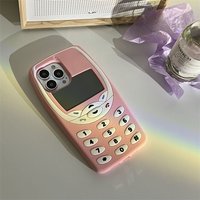 Xiaolingtong Big Brother Suitable For iPhone 15 12 13 14 11 Pro Max 6 7 8 6Plus 6SPlus X XS XSMAX Silicone Protective Soft Case