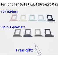 SIM Card tray For Iphone 15/15Pro/15ProMax Card slot drawer Holder drawer chip card tray Sim Card Reader Socket For Iphone15Plus