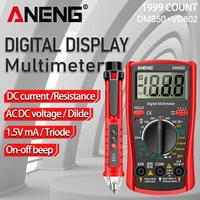 ANENG DM850 Professional Digital Multimeter Tester AC/DC Votage Current VD802 12-1000V Voltage Meter Voltage Detector Tester Pen