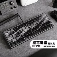 Black cherry blossom pbt keycap plum woot made68 ez63 miles from 68 rain 75