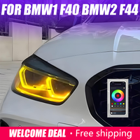 For BMW 1 Series F40 / 2 Series F44 Yellow DRL (Daytime Running Light) Golden Eye LED RGB Module Direct Insertion