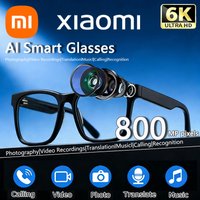 Xiaomi 6K AI Smart Mini camera Glasses Video Recording AI Assistant 800W Pixel For Men Women AI Translation Mini Glasses Camera