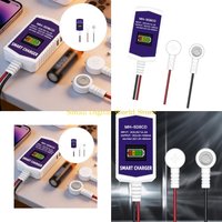 77UB USB Charging Cable For 18650 21700 Batteries Featuring Digital Screen And Intelligent Overcharge Protections