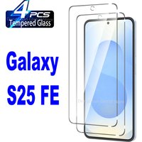 For Samsung Galaxy S25 FE S25FE Tempered Glass 1/4Pcs Screen Protector Glass Film