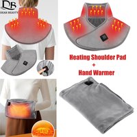 Electric Heating Shoulder Neck Pad And Hand Warmer Winter Warm Tool 3 Levels USB Heated Wrap For Back Cervical Thermal Shawl