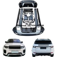 For Range Rover 2013-2015 Evoque Car Modification 2019 Body Kits for Cars Front Bumper Rear Bumper Without Headlights Taillights