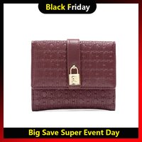 CH Fashion Versatile Letter Print Design Wallet Premium Feeling Wallet High Quality Standard Wallet Ladies Temperament Style