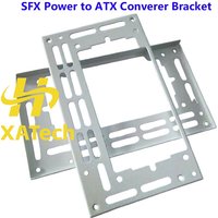 HXATech- White High Quality SFX to ATX Baffle SFX power conversion ATX installation position power bracket