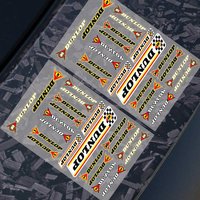 1pc Stickers Moto Sticker Auto Body Bumper Windows Motorcycle Laptop Walls Vinyl Decal Car Tuning Accessories FOR D-DUNLOP-s