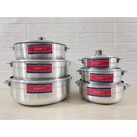 Sand Pot 6-piece Set Middle East and African Soup Pot 20-36cm Pot Set, Aluminum