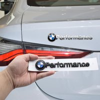ABS Car Logo Emblem Rear Trunk Stickers Badge Accessories For BMW Performance E70 F15 E92 E60 E61 E65 F01 F02 F10 F15 F30 F48 M5