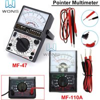 Pointer Multimeter MF-47 MF-110A DC AC 1000V Multimeter Portable Mechanical Pointer Type Multimeter Battery Resistance Detector