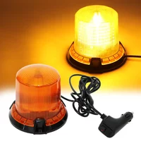 90 Led Car Strobe Light Emergency Car Rotating Traffic Indication Flash Beacon Light LED Orange Blue Red Flash Car Warning Light