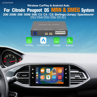 AUTOTOP Wireless CarPlay Android Auto Interface for Peugeot Citroen SMEG C4 C5 DS4 DS3 DS5 308 508 208 3008 5008 DS3 DS4 DS5 MirrorLink Navi Support original vehicle radar camera