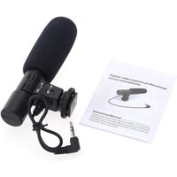 3.5mm Universal Microphone External Stereo For Camcorders Digital Video CamerA