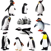 Marine Animals Toy Penguin Figurine Anime Figures Ocean Antarctica Sea life Action Figure Children Toys Table Games Kids Gifts