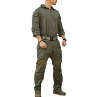 Emersongear Tactical E3 Combat Uniform Sets Shirts Pants Upgraded Version Mens BDUTraining Suit Duty Cargo Trouser Tops Nylon RG