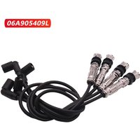 06A905409L Ignition Cable Set Lead Ignition coil high voltage package for vw Beetle Bora Golf Jetta Polo Sharon Skoda Seat