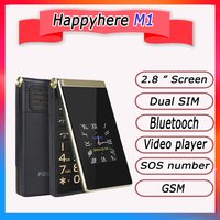 2023 new flip cell phones unlocked celulars speed dial SOS radio senior Push-button cheap Clamshell mobile phone