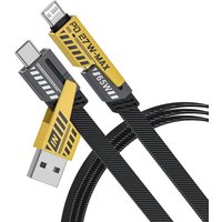 4 In 1 65W+27W PD Fast Charge Cable Dual-head Type-c Multi-functional 1m Fast Charging Data Wire For IPhone Laptop USB Cable