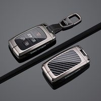 Suitable For Land Rover Keycase Discovery Sport Defender Range Rover Evoque For Jaguar XFL XELEL FPACE XJ Car Key Cover Keychain