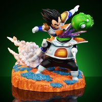 21cm/8.26in Anime Dragon Ball Z Vegeta vs Guldo Figure DBZ Ginyu Force Action Figure Statue Collection Model Toy Gift