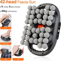 42-Heads Fascia Gun High-Frequency Vibration Body Massage Gun Back and Waist Massager Neck Shoulder Massager Muscle masajeador