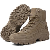 AliExpress R.xjian New men's hiking boots, high top combat training boots, anti slip snow boots, field desert boots, outdoor cycling shoes