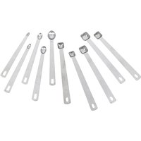 5Pcs/Set Measuring Spoons Seasoning Dry And Liquid Ingredients Kitchen Accurate Cooking Gadgets Stainless Steel Small