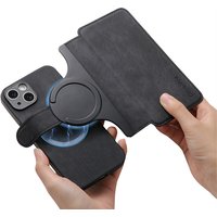 2 in 1 Magnetic Flip Leather Case for IPhone 17 Air 16 E 15 14 13 12 Pro Max Plus 17Air 16E 17Pro I17 Magsafe Card Wallet Cover