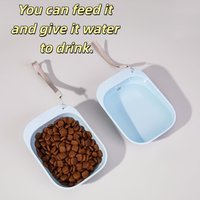 1pc Pet Outdoor Portable Water Cup, Dog Feeding Cup, Outdoor Water Bowl,Water Bottle Supplement Equipment, Cat Water Dispenser