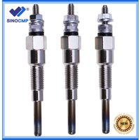 Bougie de préchauffage 3 pièces 16851-65510 16851-65512 pour Kubota D722 D902 D1005 B2100D ZD18 K008