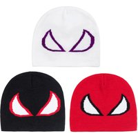 New Y2K Beanies Spider Miles Gwen Peter Beanie Gothic Acrylic Knitted Hat Casual Streetwear Outdoor Beanies for Women Men