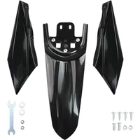 AliExpress LESQUE Pit Dirt Bike Plastic Rear Side Mudguard and Rear Fender Kit For Light Bee LightBee Eride Pro SS 3.0 Electric Motocross