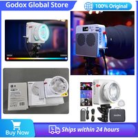 Godox Full Color LED Video Light ML100 ML100R 1800K-10000K Portable RGB Pocket Fill Light for Camera Outdoor Photography Live